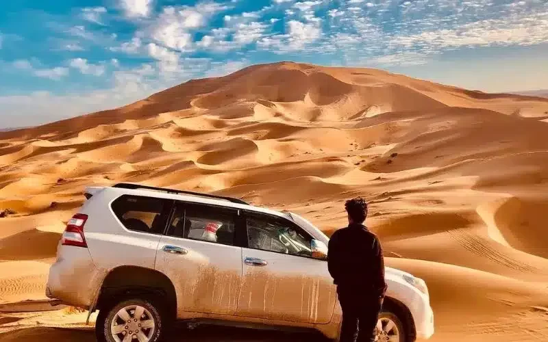 Nuestros 4x4 para las dunas del desierto